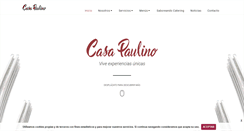 Desktop Screenshot of casapaulino.com